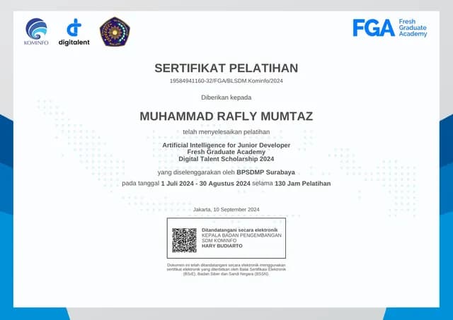 Artificial Intelligence for Junior Developer