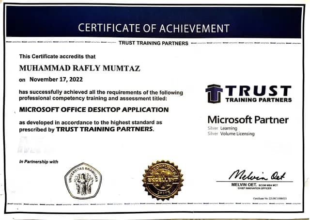 Microsoft Office Desktop Application